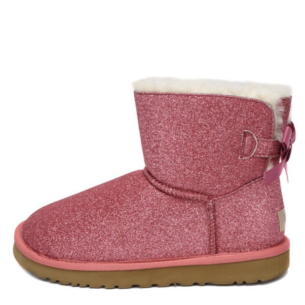 UGG Bailey Bow Sparkle Mini Red