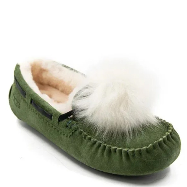 UGG Dakota Green Pom Pom