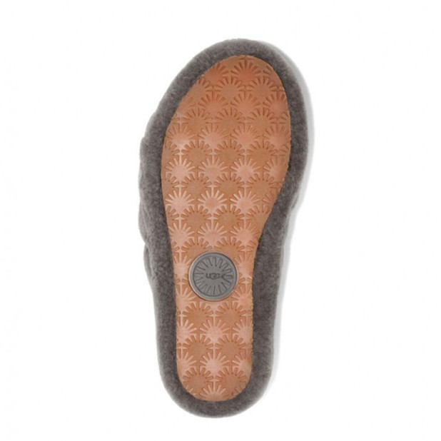 UGG Fluff Yeah Slide Grey