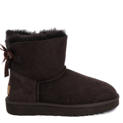 Kids Mini Bailey Bow Chocolate