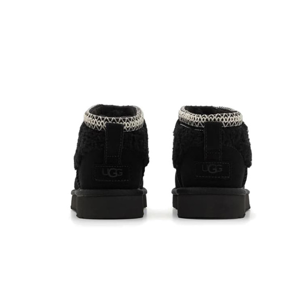 UGG Ultra Mini Maxi Curly Boot Black