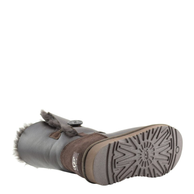 UGG Bailey Button Metallic Chocolate