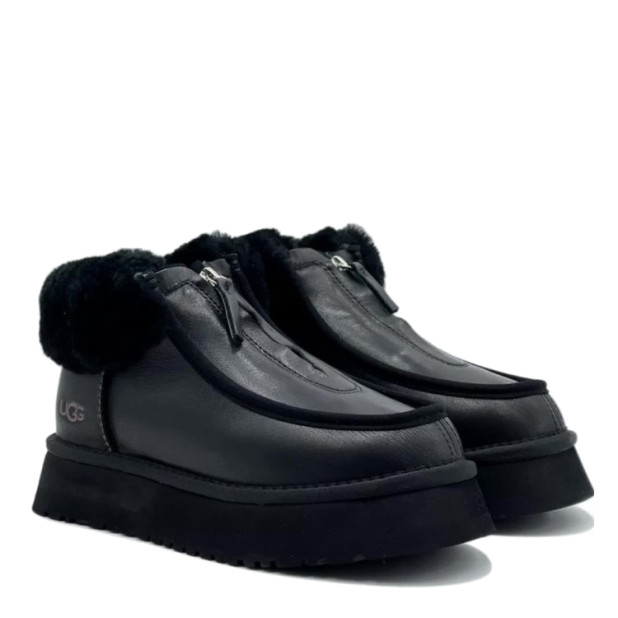 UGG Funkette Platform Boots Black