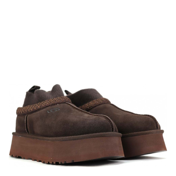 UGG Tazz Knit Platform Chocolate