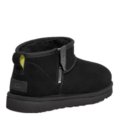 Mens Classic Ultra Mini Zip Boot Black