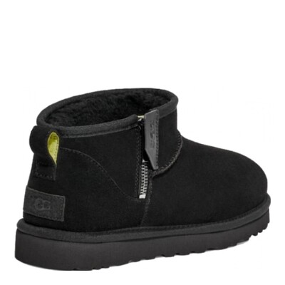 Mens Classic Ultra Mini Zip Boot Black