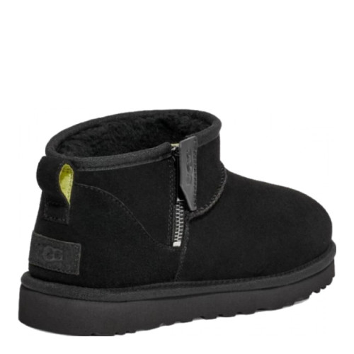 Mens Classic Ultra Mini Zip Boot Black
