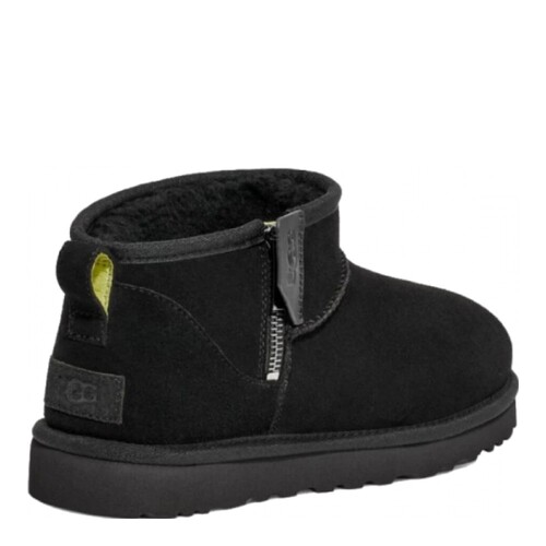 Mens Classic Ultra Mini Zip Boot Black