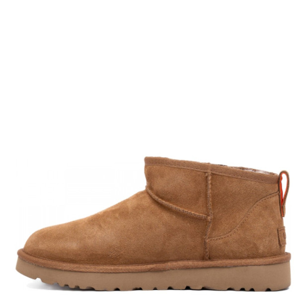 UGG Men's Classic Ultra Mini Zip Boot Chestnut