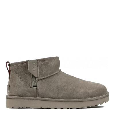 Mens Classic Ultra Mini Zip Boot Smoke