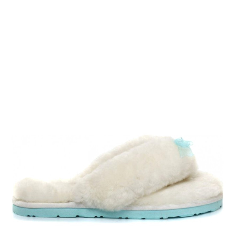 UGG Fluf Fflip Flop White
