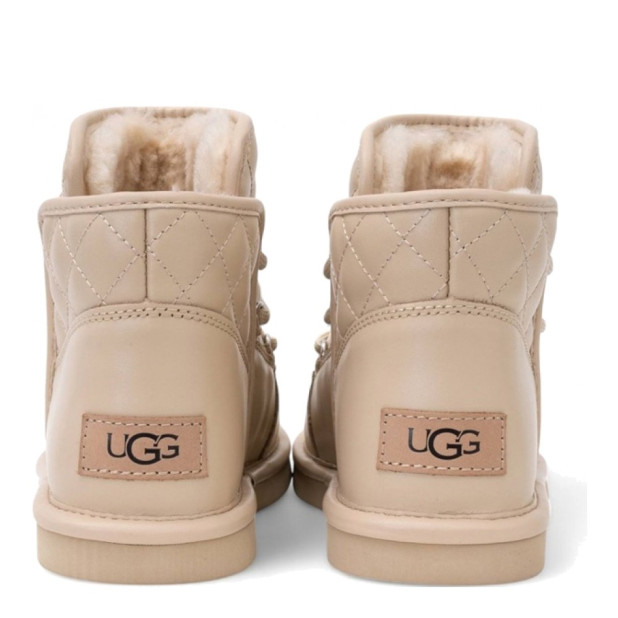 UGG Lodge Mini Leather Sand