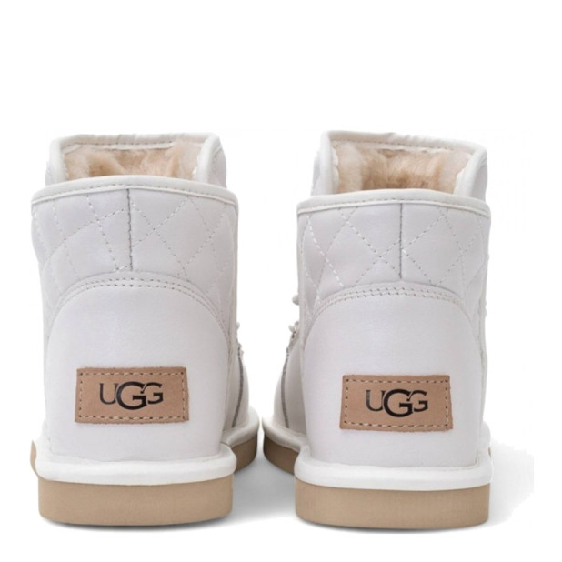 UGG Lodge Mini Leather White