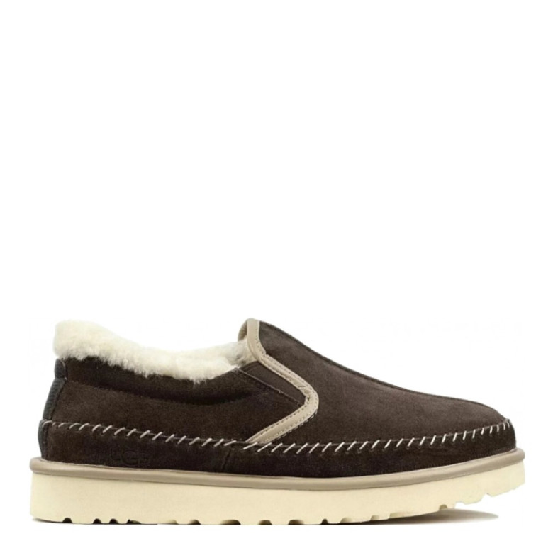 UGG Men's Stitch Slip On Chocolate