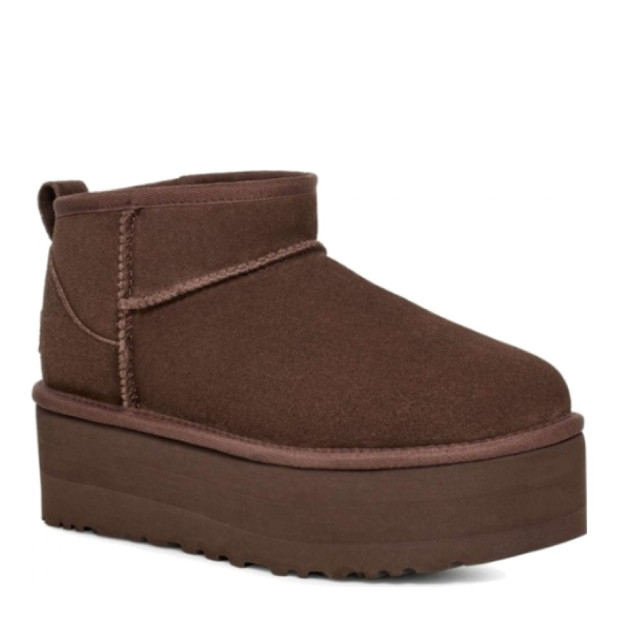 UGG Classic Ultra Mini Platform Burnt Cedar