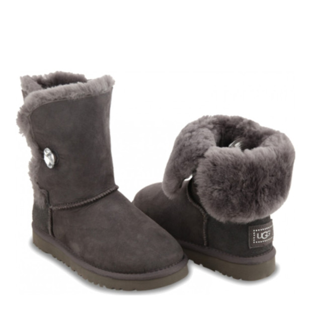 UGG Bailey Button Bling Grey
