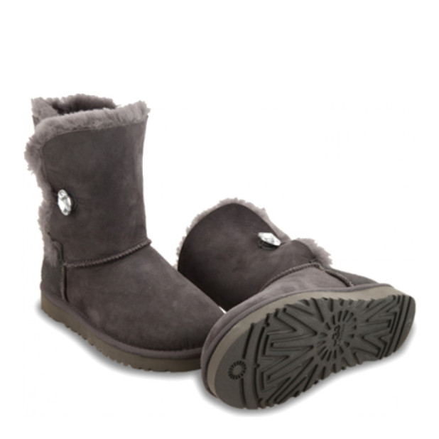 UGG Bailey Button Bling Grey