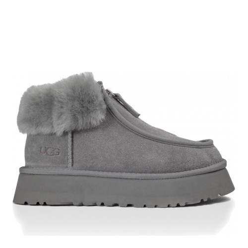 Funkette Platform Boots Grey Violet