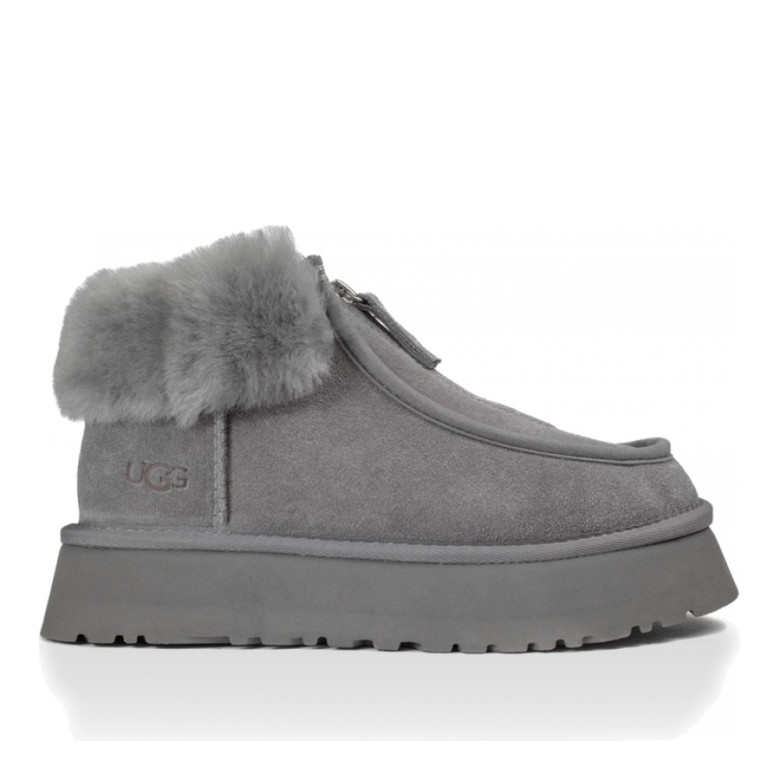 UGG Funkette Platform Boots Grey Violet