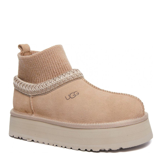 UGG Tazz Knit Platform Sand