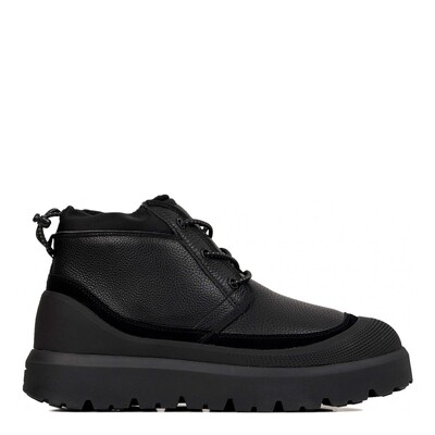 Mens Neumel Hybrid Leather Black