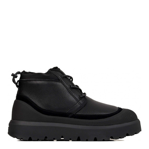 Mens Neumel Hybrid Leather Black