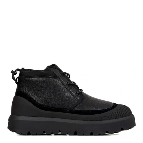 Mens Neumel Hybrid Leather Black