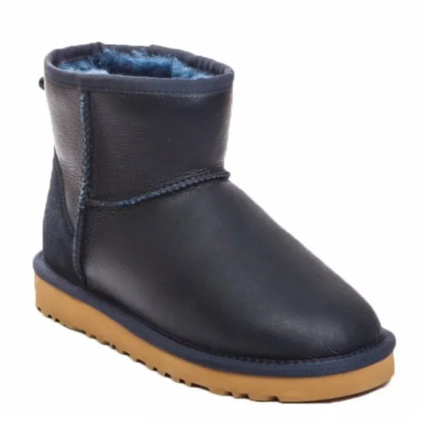 UGG Men's Classic Mini Metallic Navy