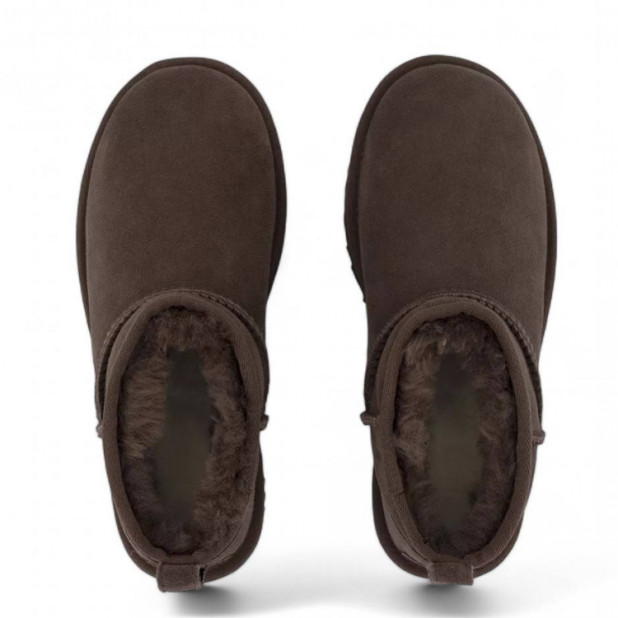 UGG Men's Classic Ultra Mini Chocolate