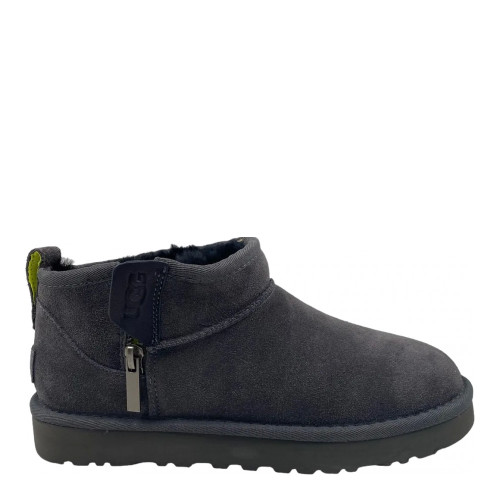 Classic Ultra Mini Zip Boot Grey