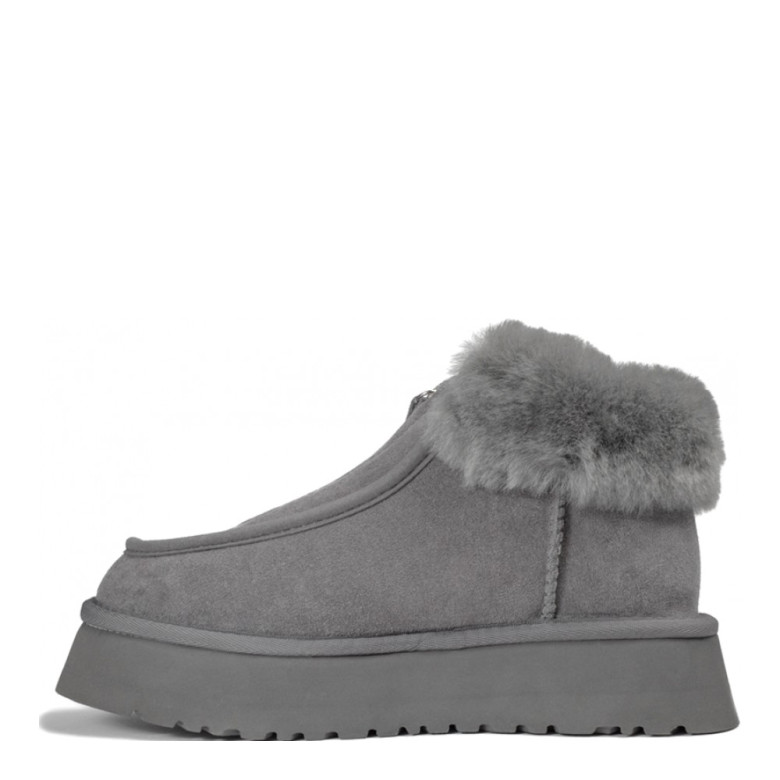 UGG Funkette Platform Boots Grey