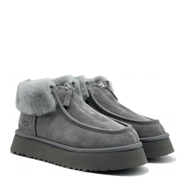 UGG Funkette Platform Boots Grey