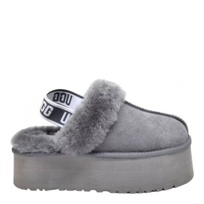 Funkette Suede Platform Grey