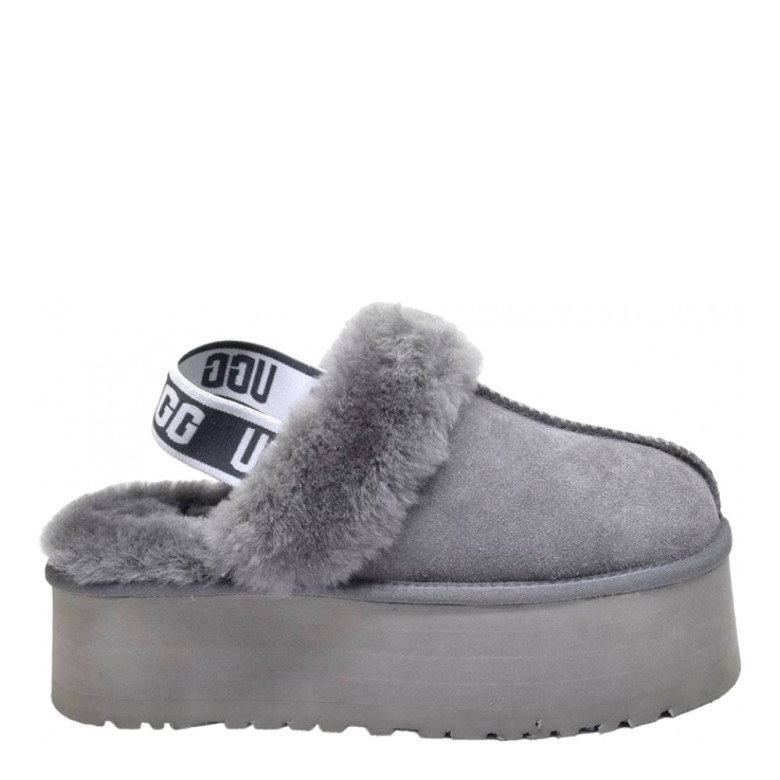 UGG Funkette Suede Platform Grey