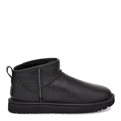 Mens Classic Ultra Mini Black Leather