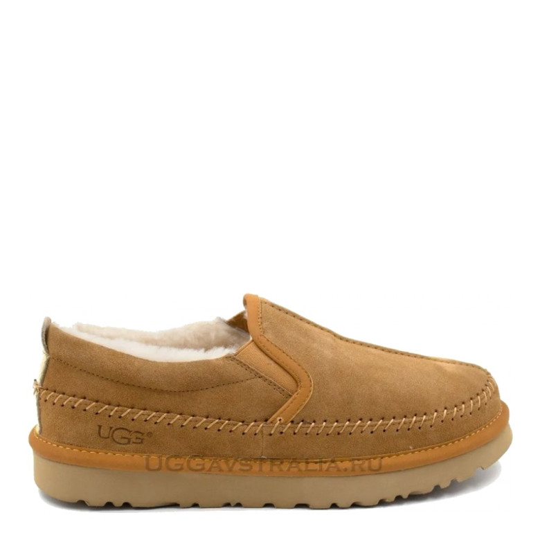 UGG Mens Stitch Slip Chestnut