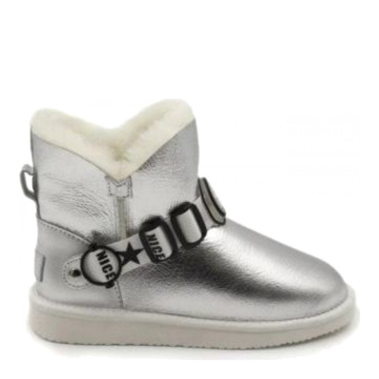 UGG Mini Snow Pack Metallic Silver