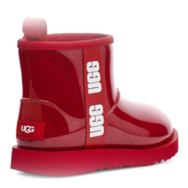 UGG Classic Clear Mini Samba Red