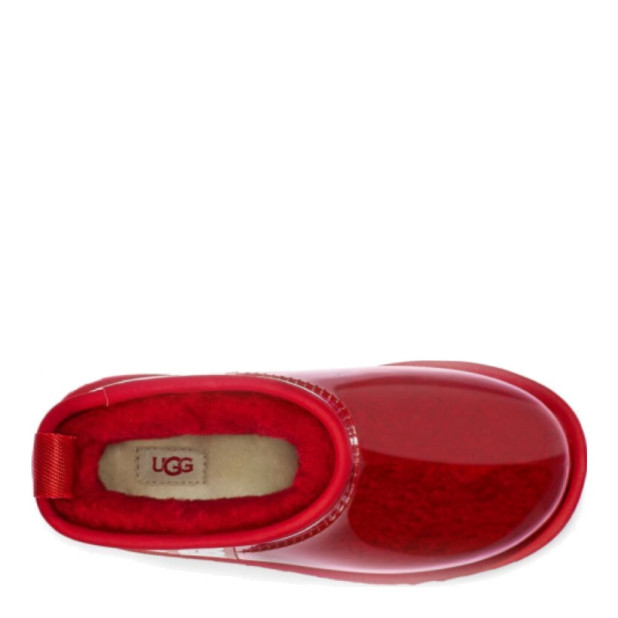 UGG Classic Clear Mini Samba Red