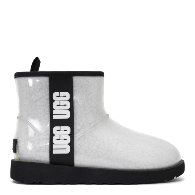 UGG Classic Clear Mini White Black