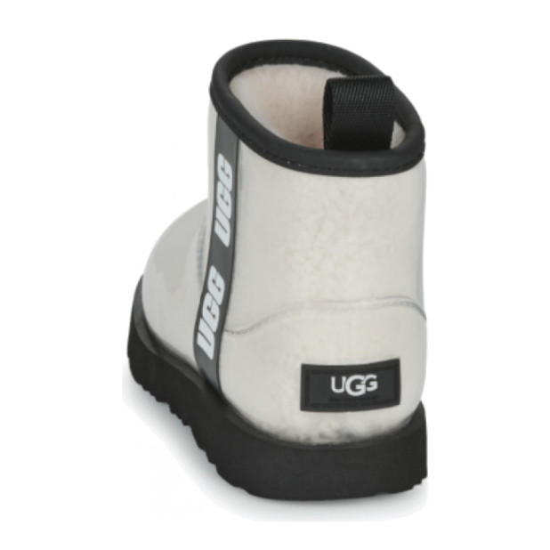 UGG Classic Clear Mini White Black
