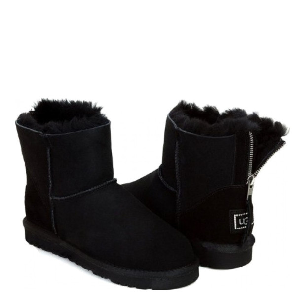 UGG Classic Mini Zip II Black
