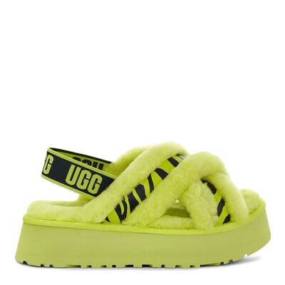 Disco Cross Slide Animalia Key Lime