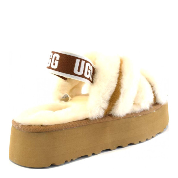 UGG Disco Cross Slide Chestnut