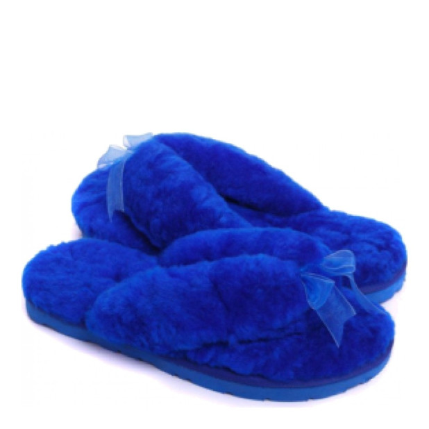 UGG Fluff Flip Flop II Electric Blue