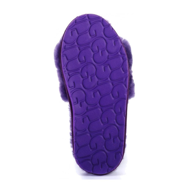 UGG Fluff Slide Slippers Purple