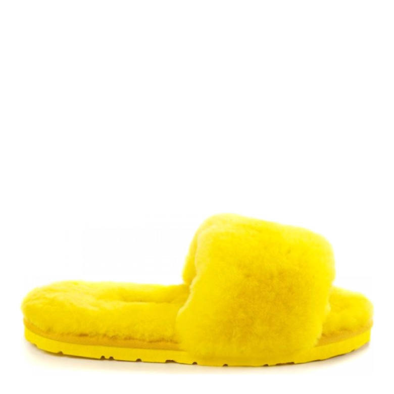 UGG Fluff Slide Slippers Yellow