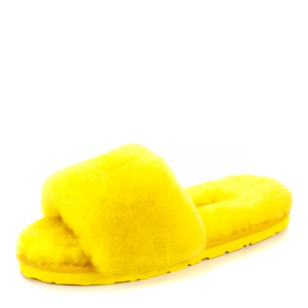 UGG Fluff Slide Slippers Yellow