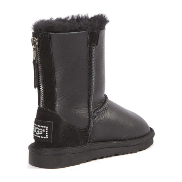 UGG Kids Zip Metallic Black