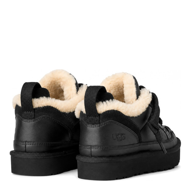UGG Lowmel Sneaker Leather Black